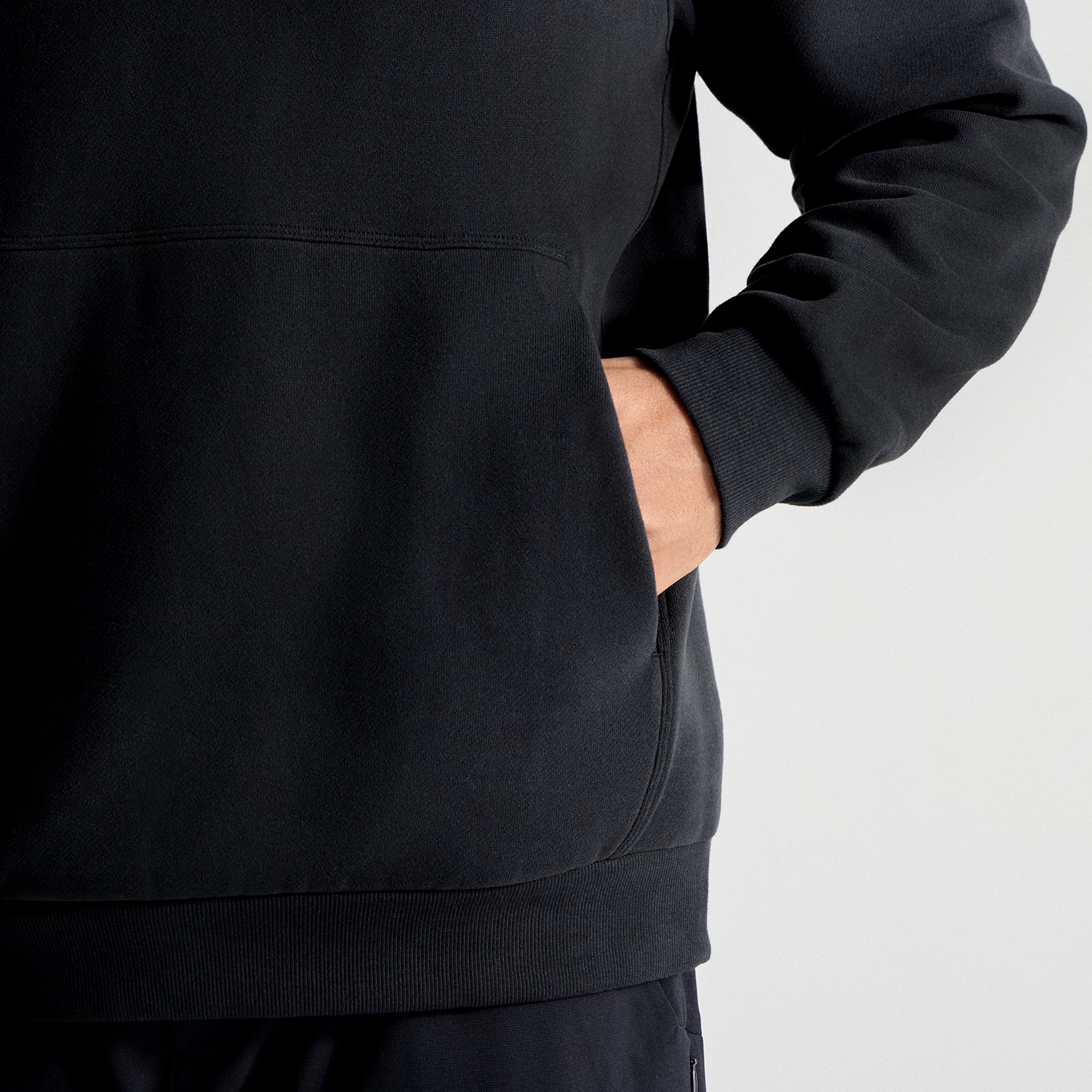 Sweat à capuche Steady State noir des Reds de Cincinnati lululemon pour homme