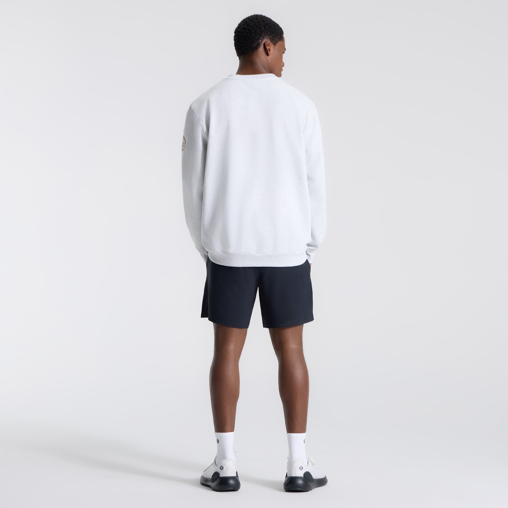 Sweat-shirt Steady State gris chiné ultra clair pour homme de lululemon, coloris Cincinnati Reds.