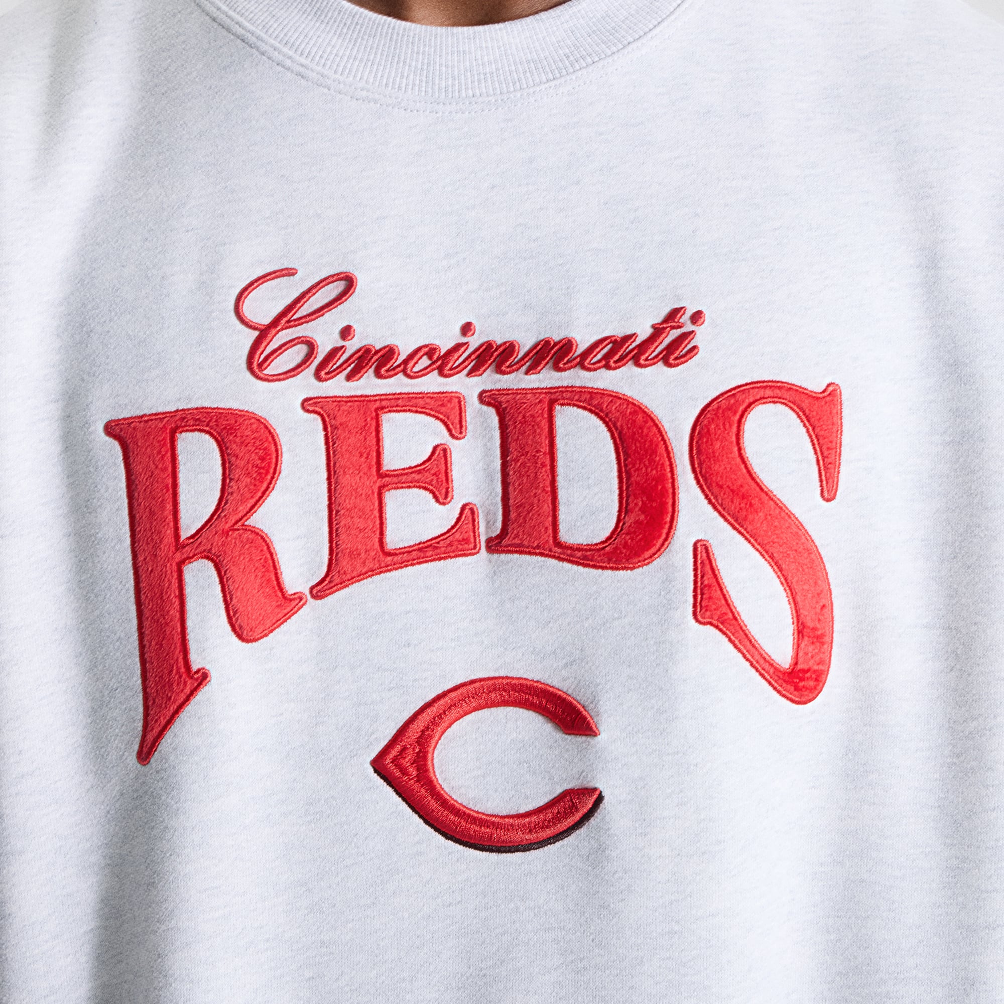 Sweat-shirt Steady State gris chiné ultra clair pour homme de lululemon, coloris Cincinnati Reds.