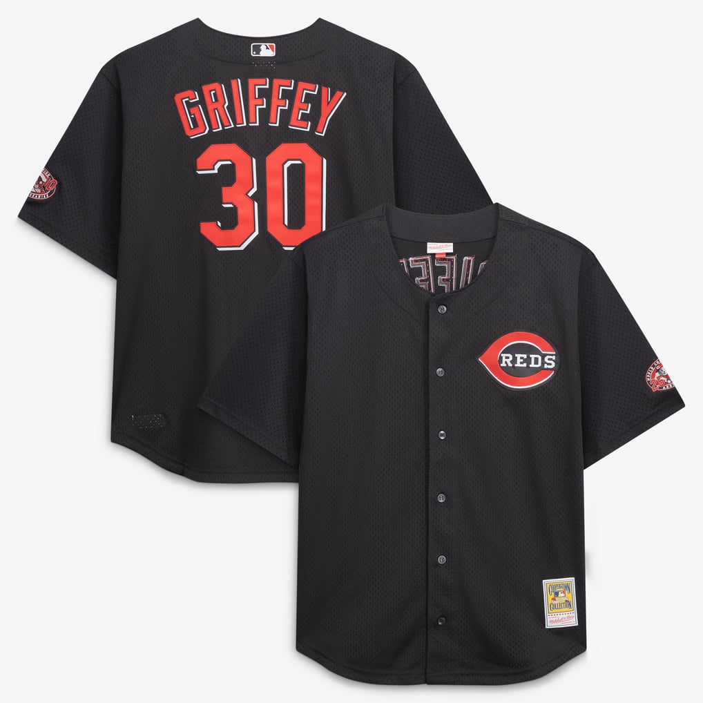 メンズ Mitchell&Ness ケン・グリフィー・ジュニア ブラック 