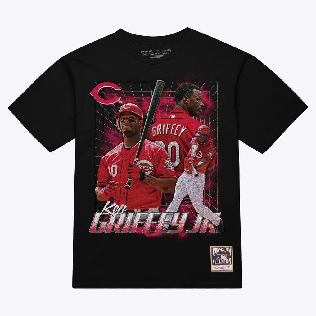 メンズ Mitchell&Ness ケン・グリフィー Jr. ブラック シンシナティ 