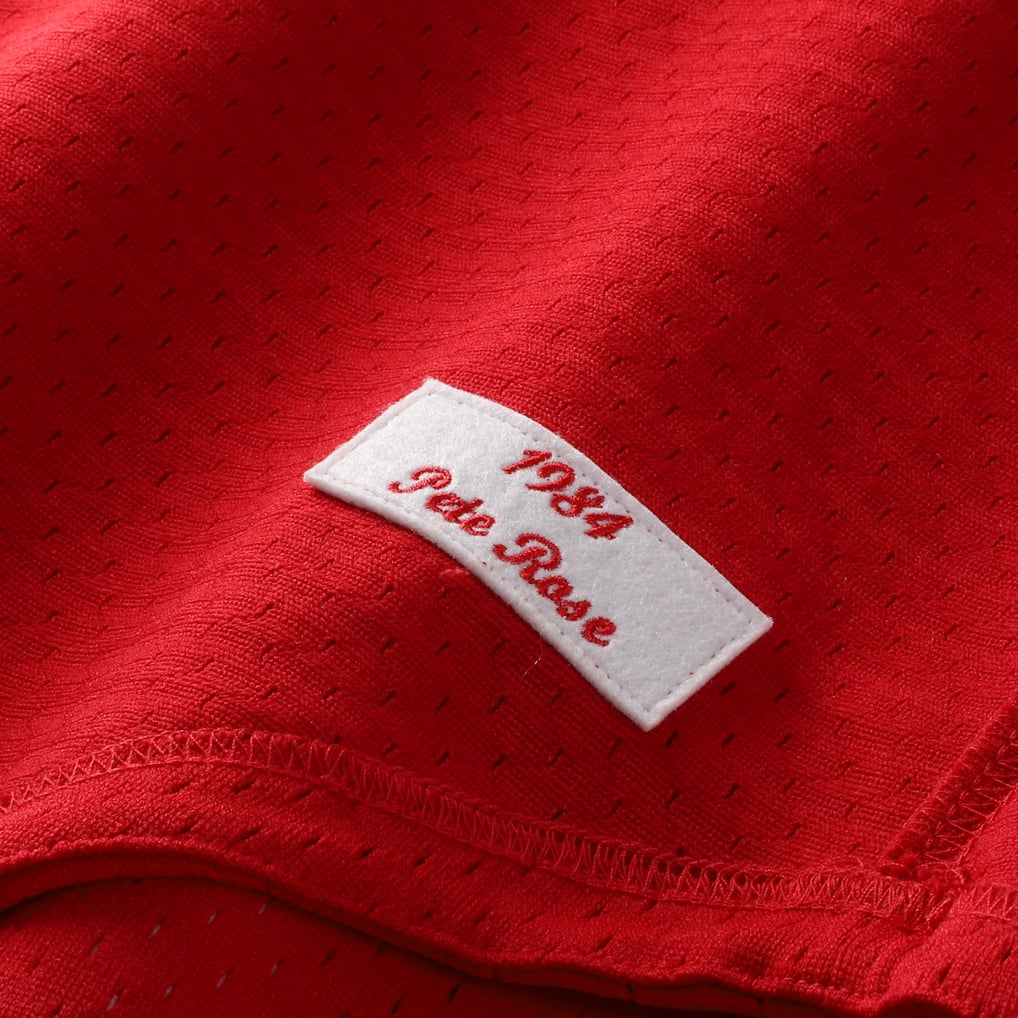 メンズ Mitchell&Ness ピート・ローズ レッド シンシナティ・レッズ 