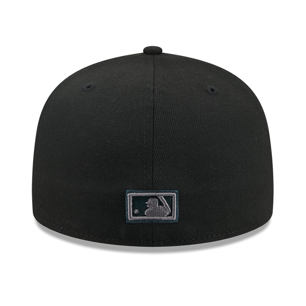 Cincinnati Reds New Era Color Pop 59FIFTY Fitted Hat - Black