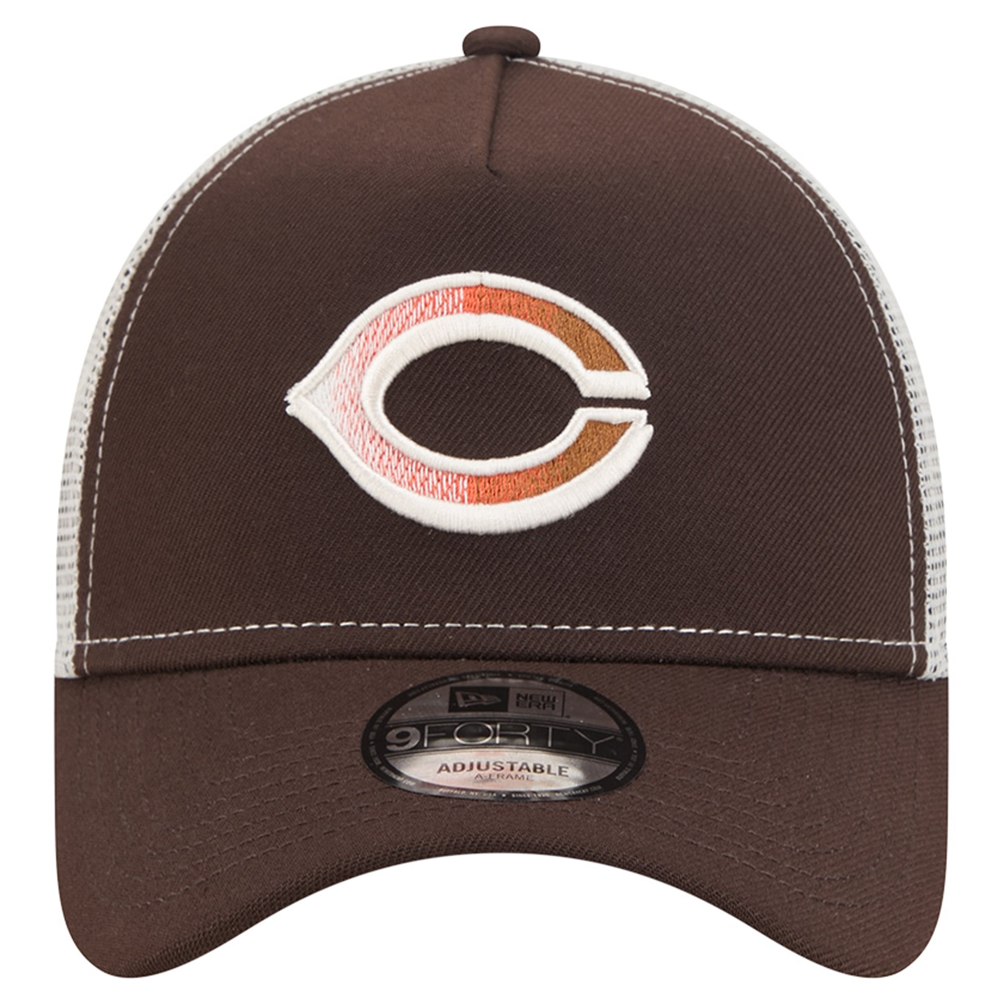 Casquette trucker ajustable New Era 9FORTY marron Cincinnati Reds Pumpkin Spice pour homme