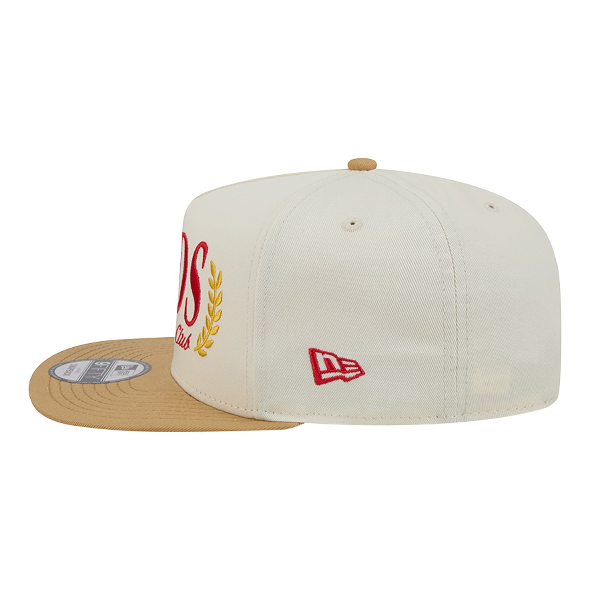 Casquette snapback New Era crème Cincinnati Reds Club 9FIFTY pour homme