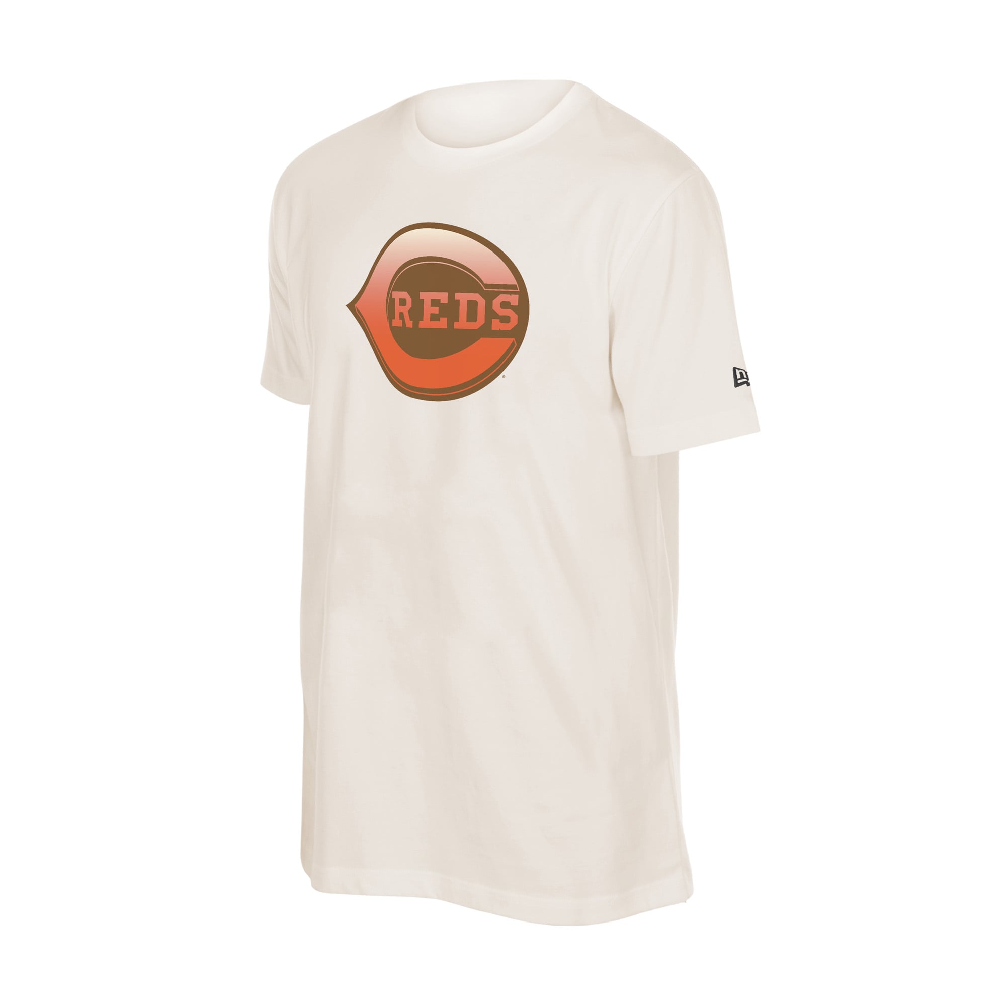 T-shirt New Era Natural Cincinnati Reds pour homme, motif citrouille épicée