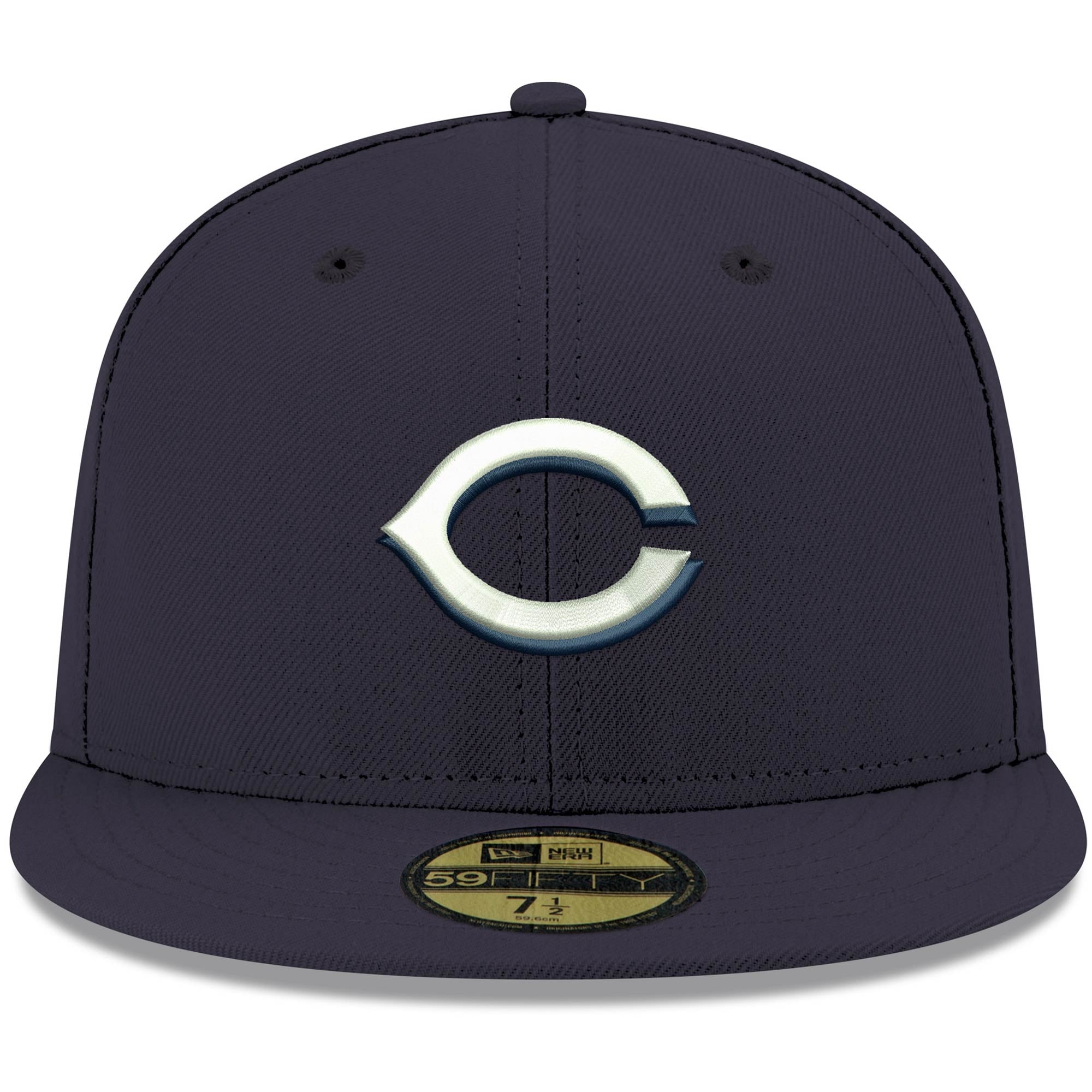 Men's New Era Royal Cincinnati Reds White Logo 59FIFTY Fitted Hat