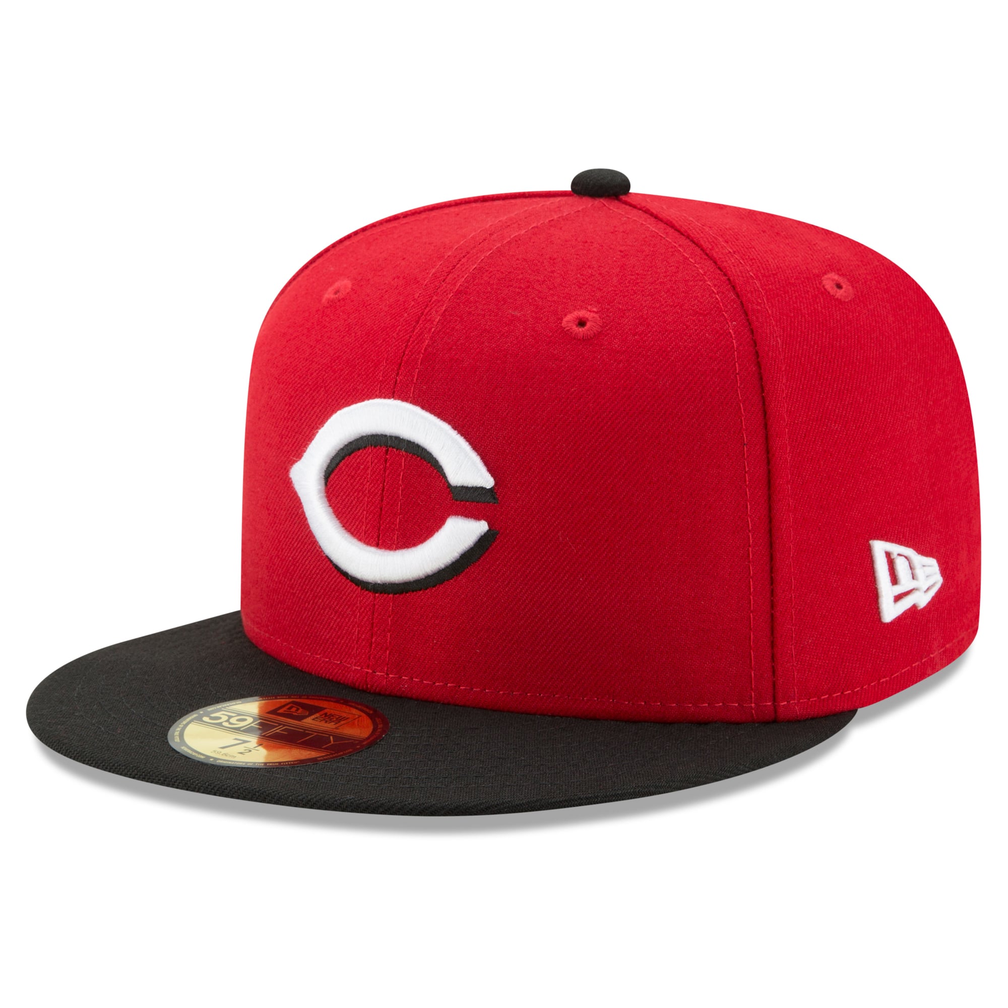 Men's New Era Red/Black Cincinnati Reds 2026 Players' Weekend Authentic Collection 59FIFTY Fitted Hat