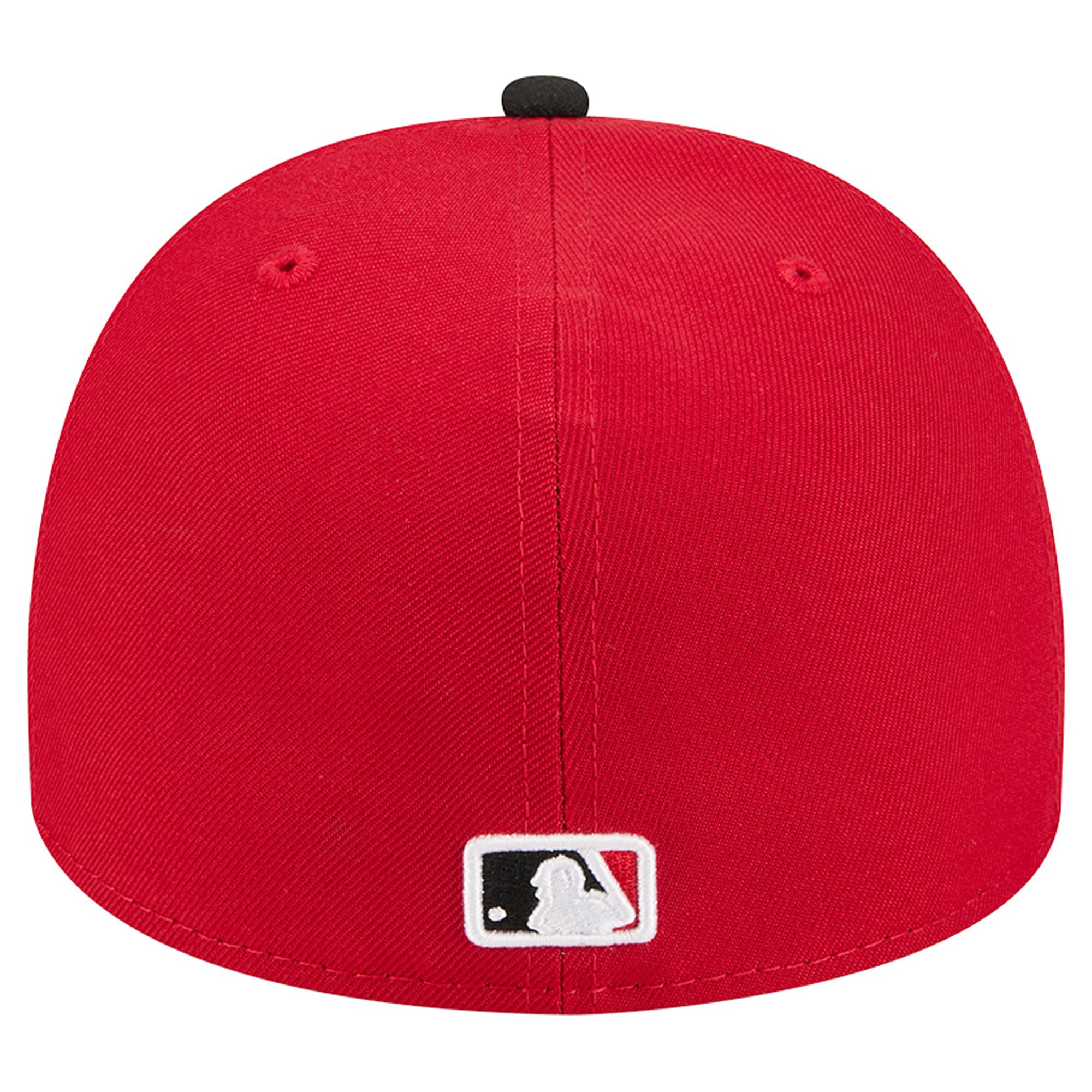 Men's New Era Red/Black Cincinnati Reds Cartoon A-Frame 59FIFTY Fitted Hat