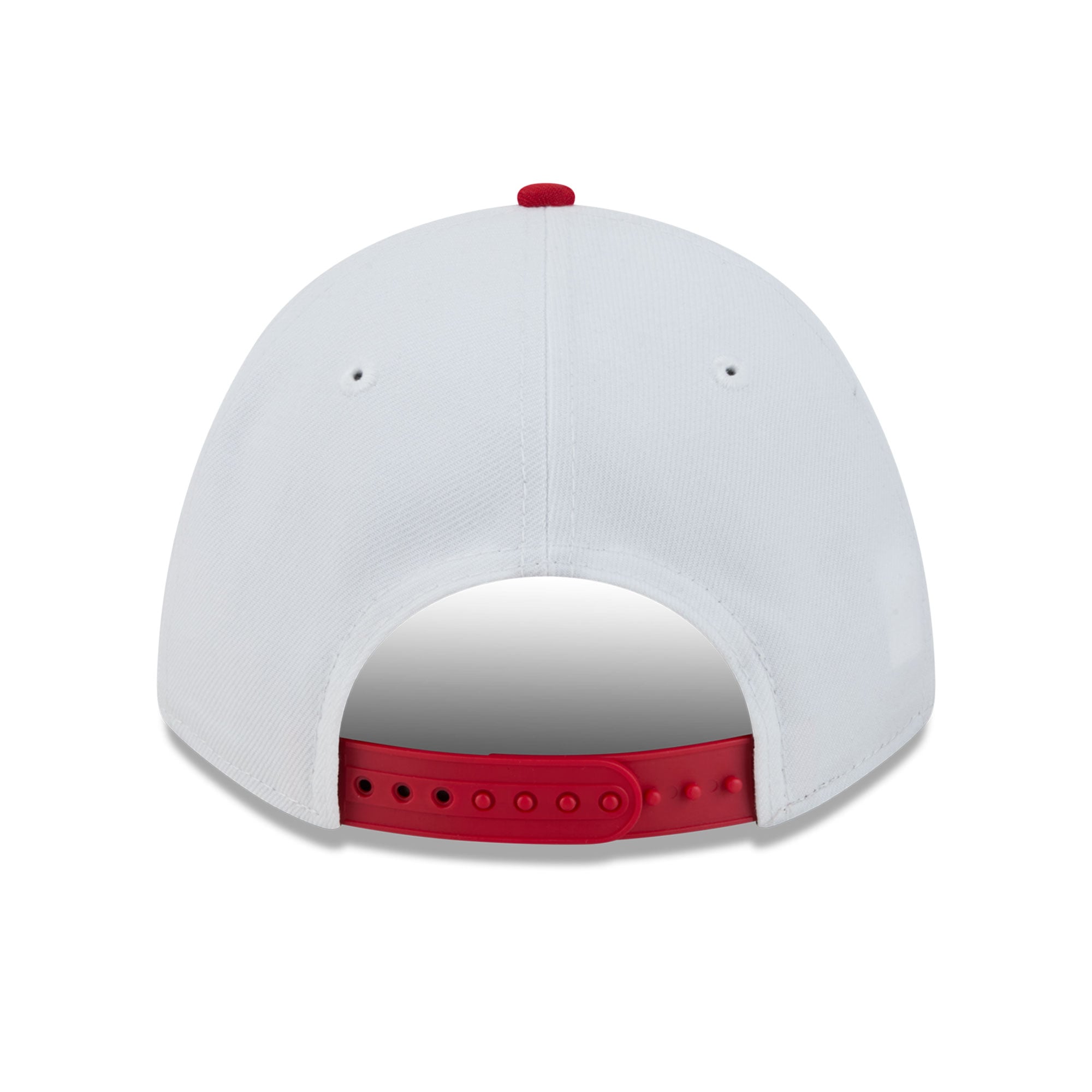 Casquette ajustable New Era blanche et rouge Cincinnati Reds Loyal 9FORTY M-Crown pour homme