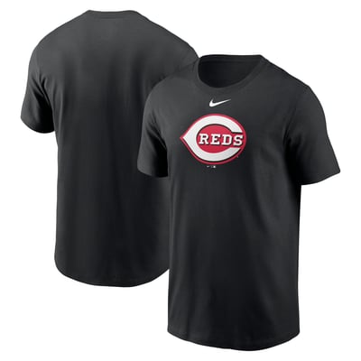 Cincinnati Reds Nike Fuse Large Logo T-Shirt - Black