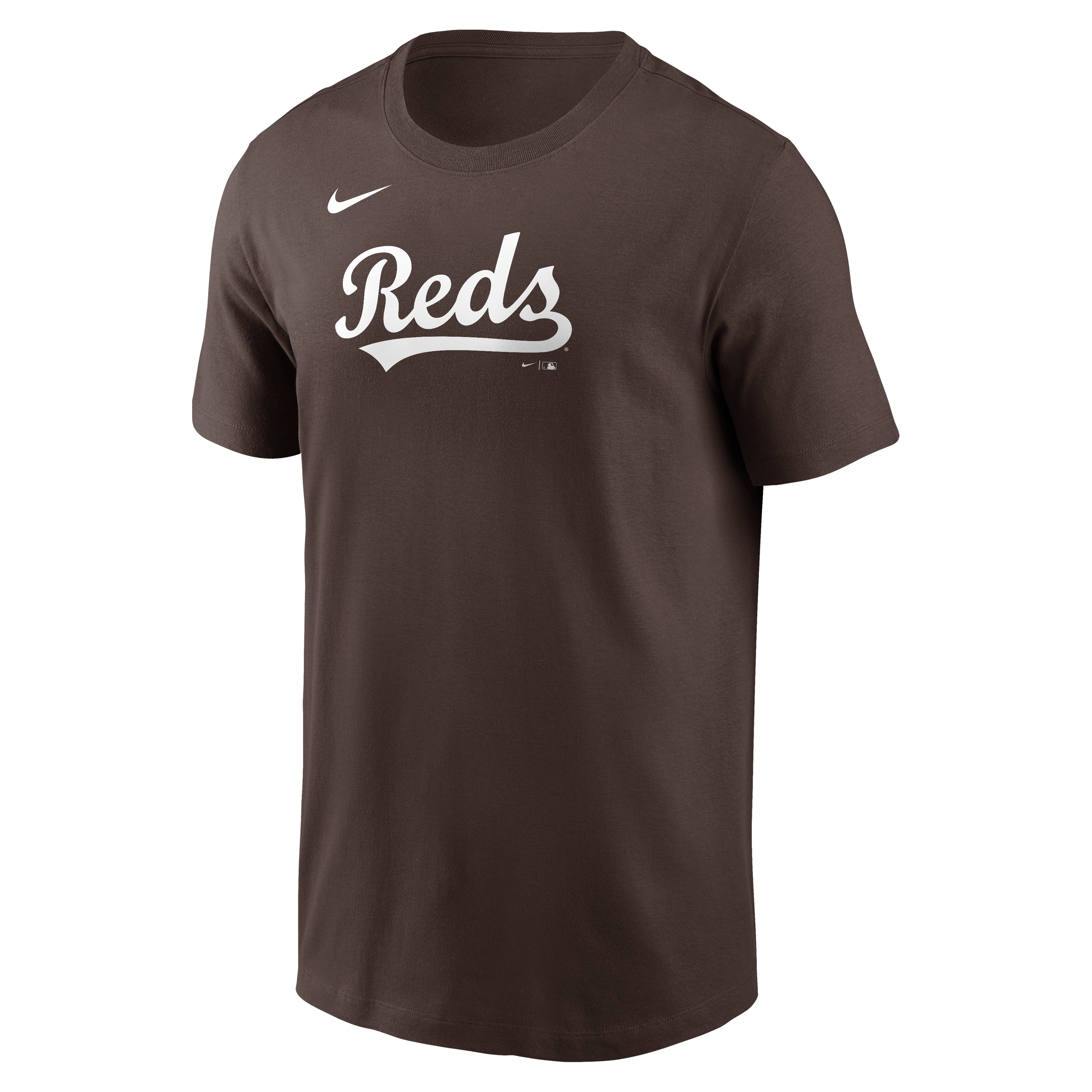 T-shirt Nike Core Cinder marron pour homme, Cincinnati Reds