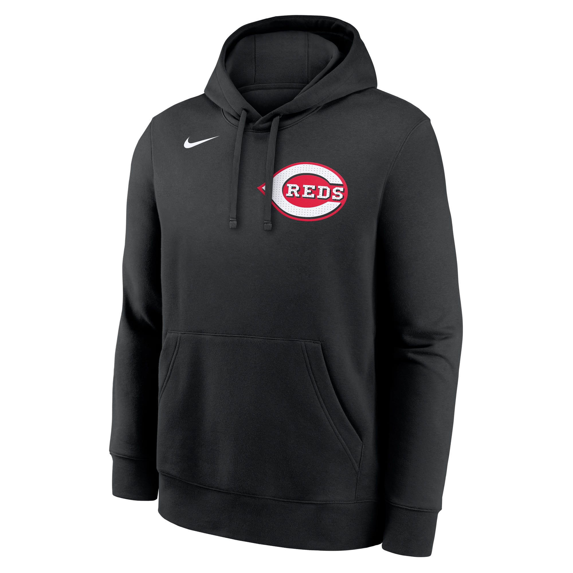 Sweat à capuche Nike Elly de La Cruz noir pour homme, avec nom et numéro du joueur des Reds Cincinnati