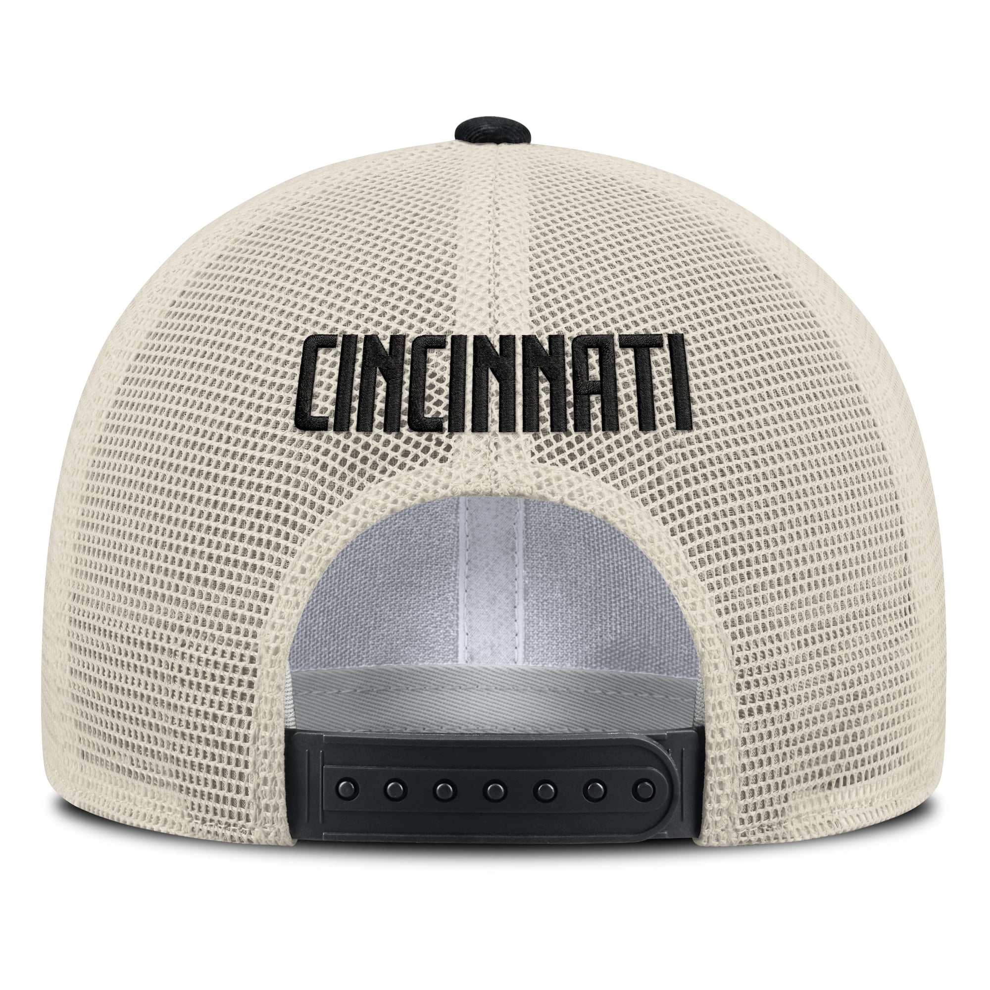 Casquette trucker ajustable Nike kaki Cincinnati Reds Cooperstown Rise pour homme
