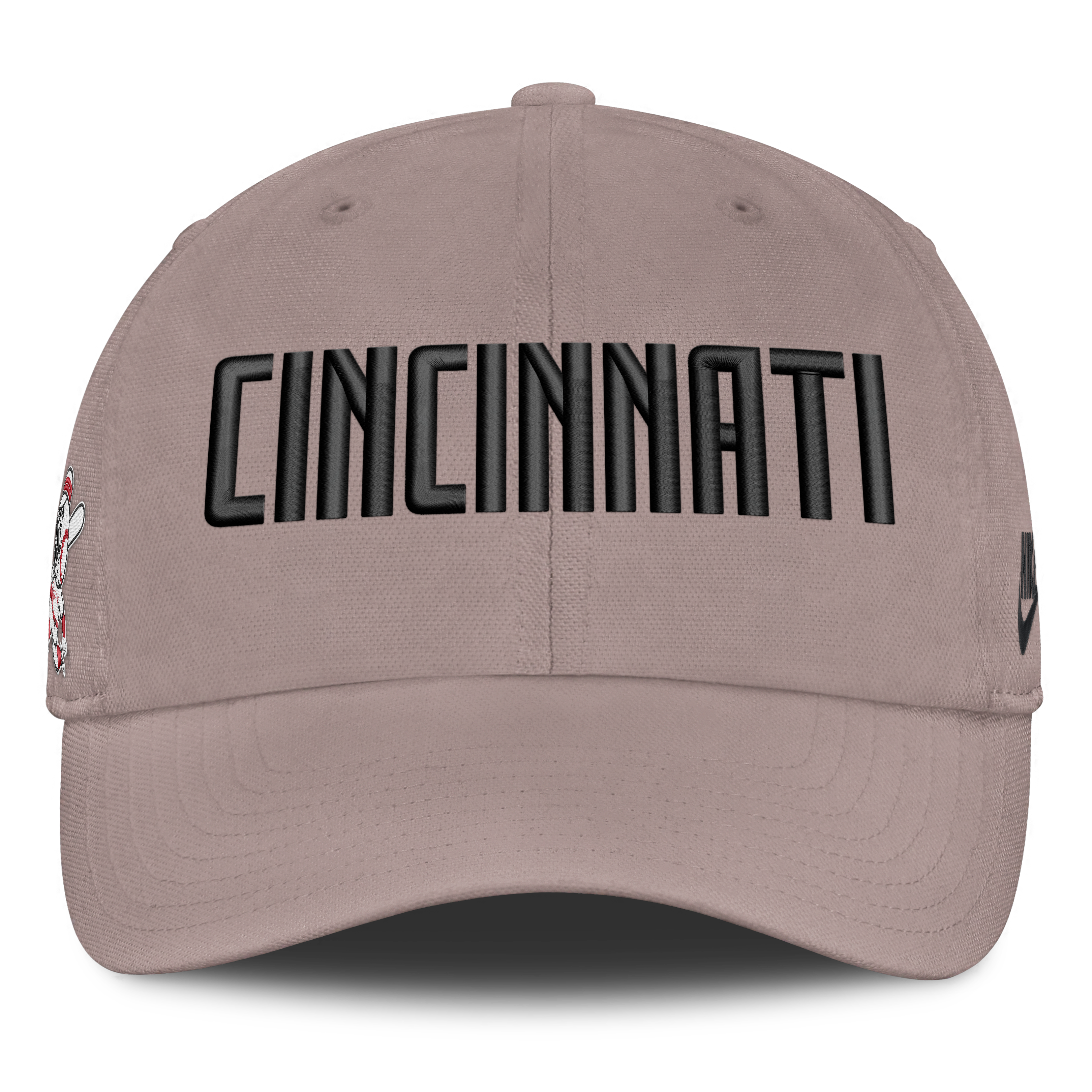 Casquette ajustable Nike marron clair pour homme, modèle Cooperstown Club des Reds de Cincinnati