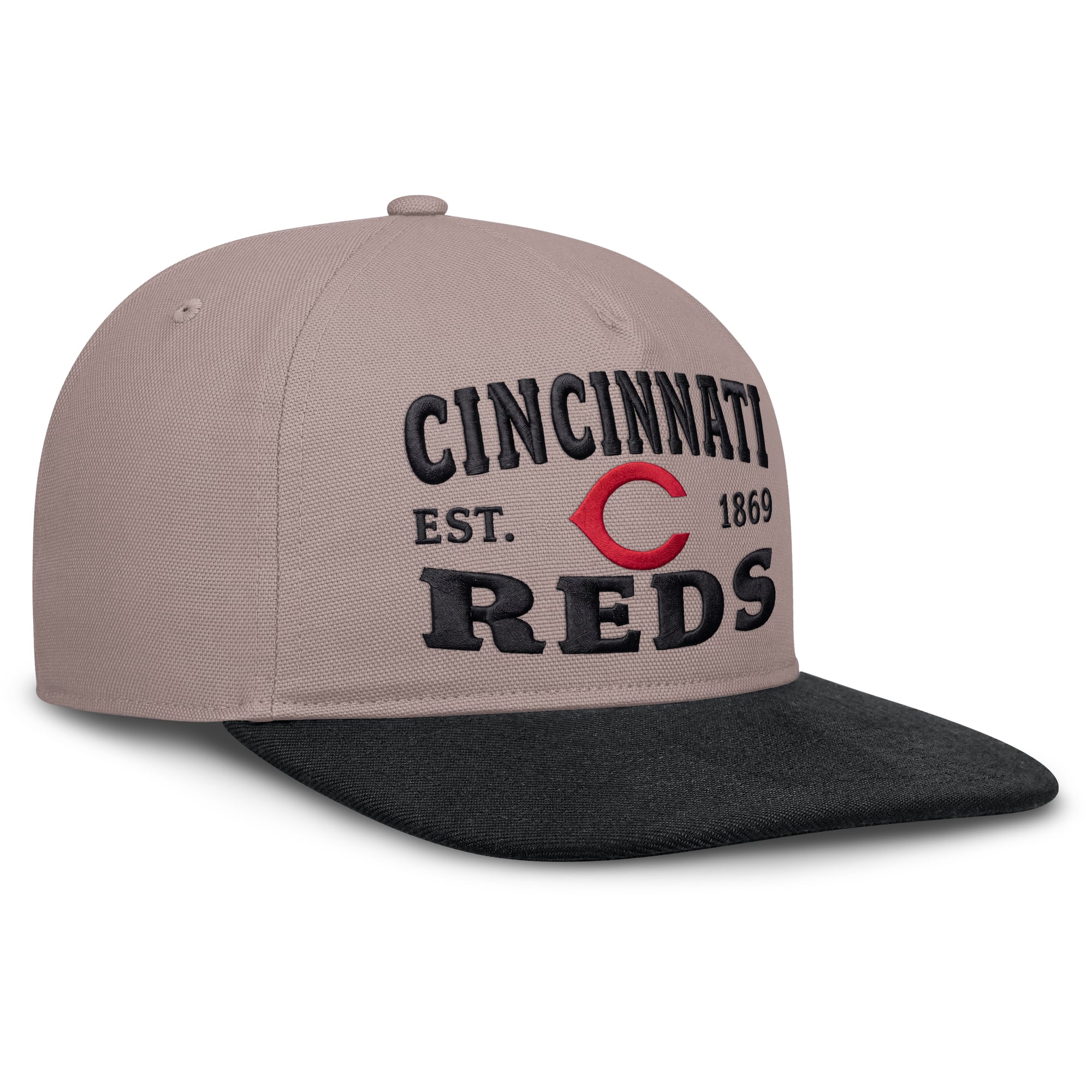 Casquette ajustable Nike Cooperstown Pro 5 panneaux marron clair/noir pour homme