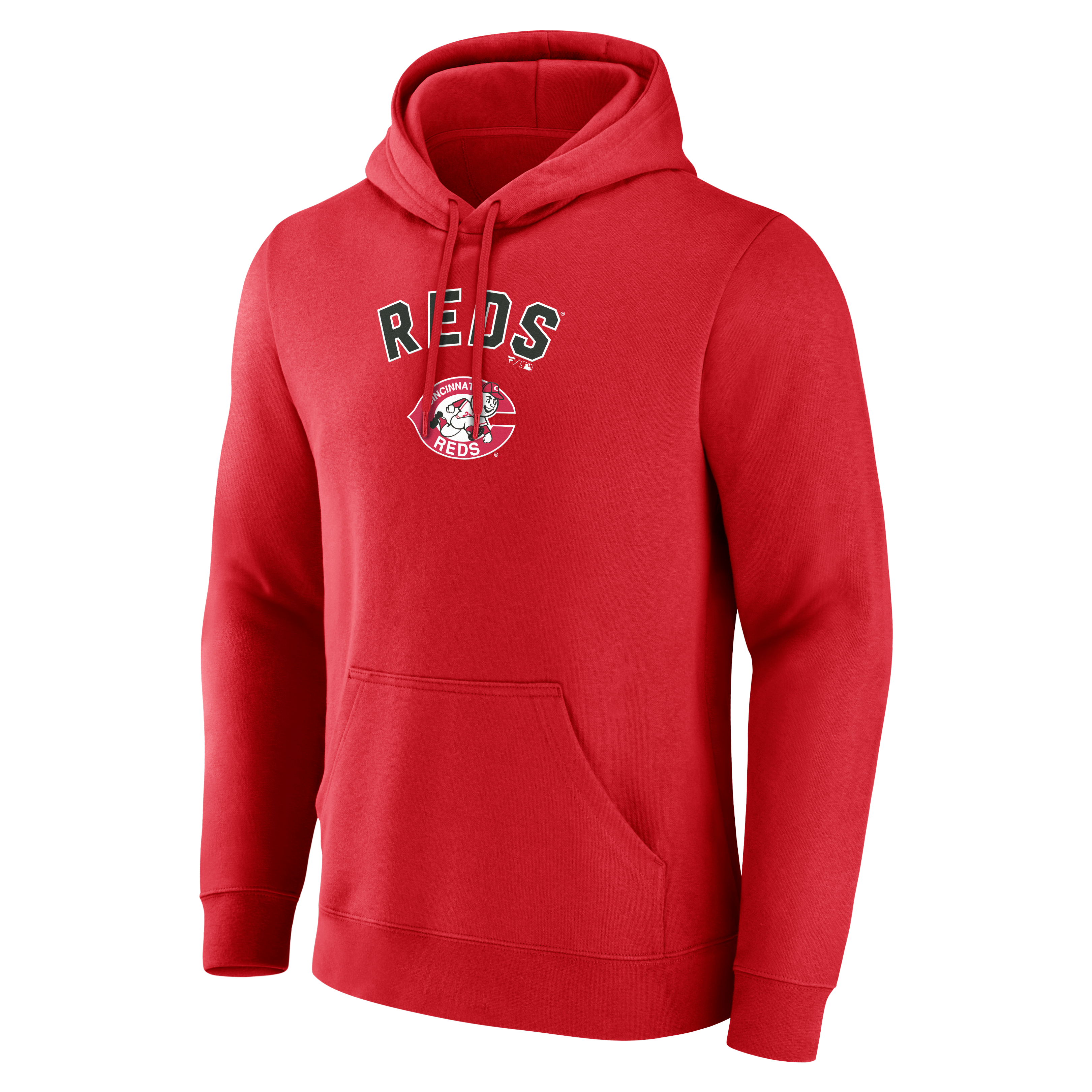 Men's Red Cincinnati Reds Cooperstown Collection Winning Streak Personalized Name & Number Hoodie