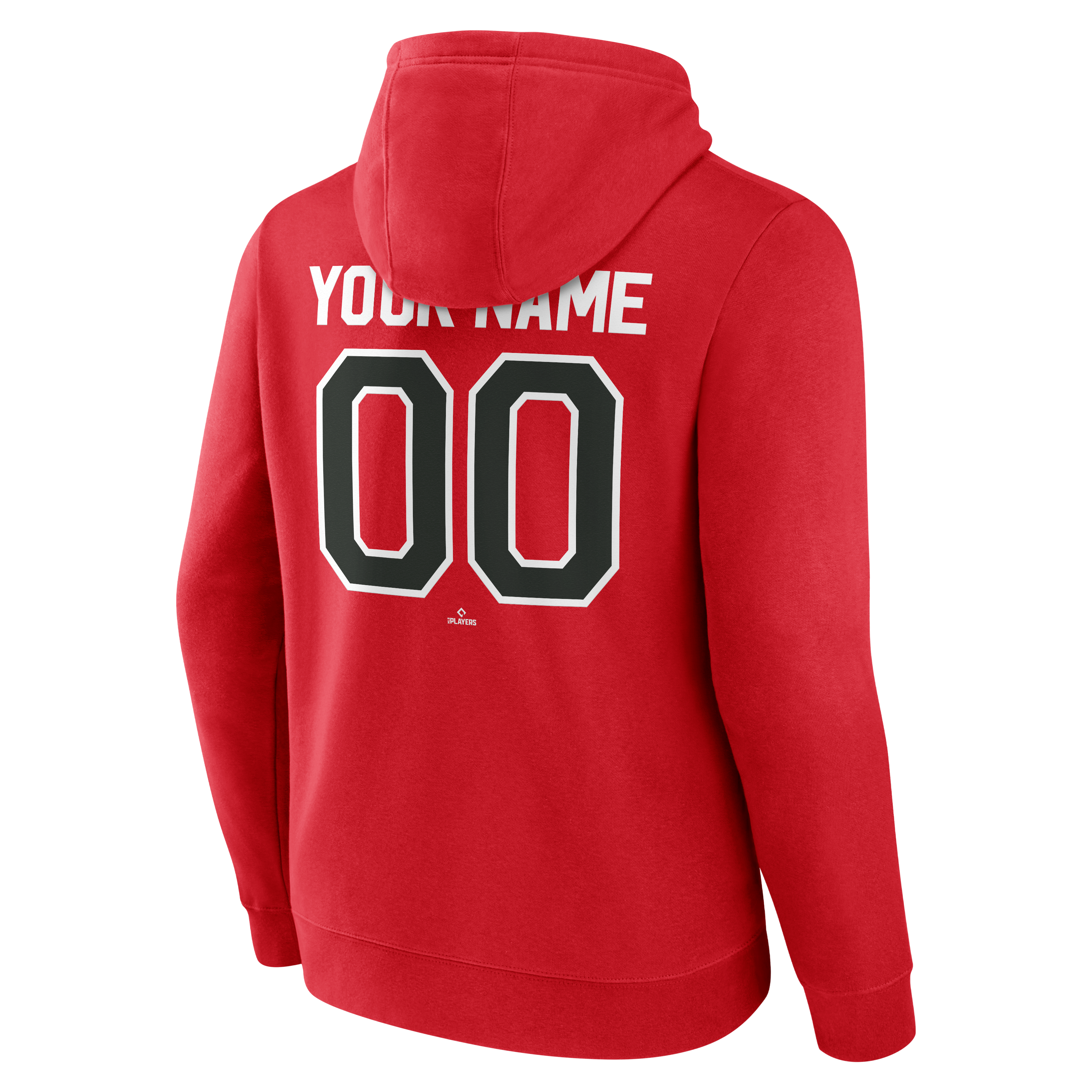 Men's Red Cincinnati Reds Cooperstown Collection Winning Streak Personalized Name & Number Hoodie