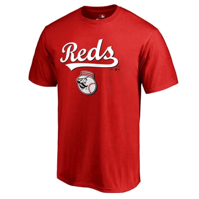 Cincinnati Reds Team Lockup T-Shirt - Red