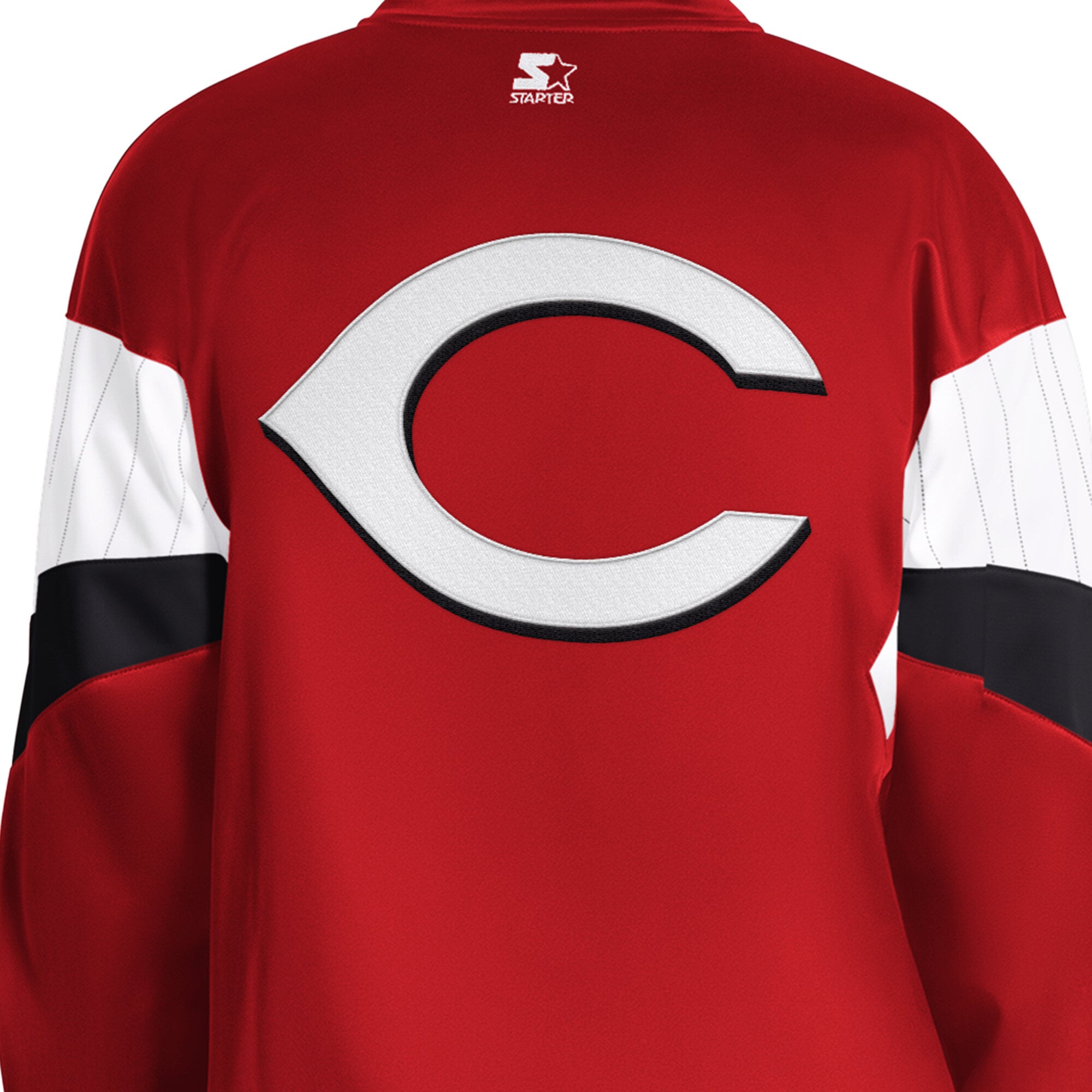 Veste de survêtement zippée Starter rouge Cincinnati Reds Legacy pour homme