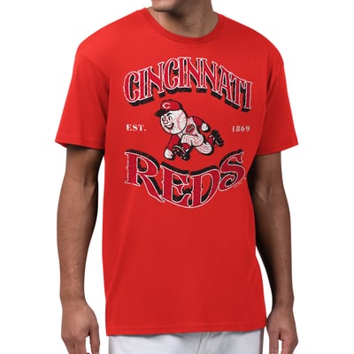  Cincinnati Reds Starter Take Me Out T-Shirt - Red