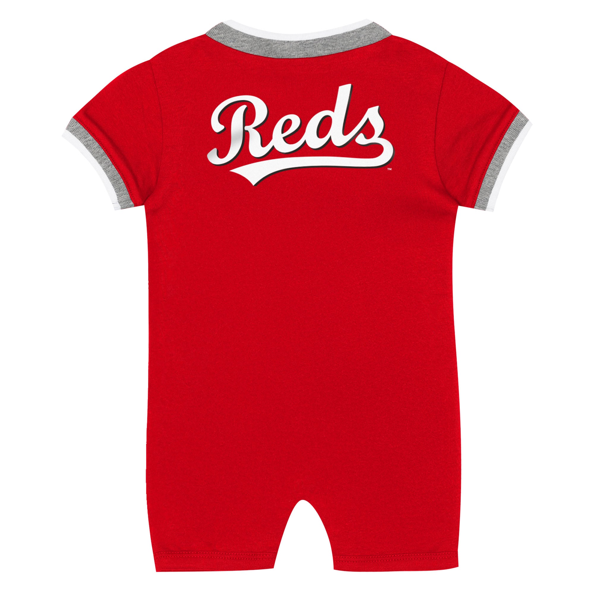 Grenouillère à pinces pour nouveau-né Outerstuff rouge Cincinnati Reds