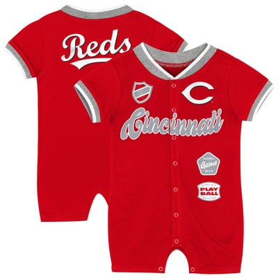 Cincinnati Reds Outerstuff Newborn Pinch Romper - Red