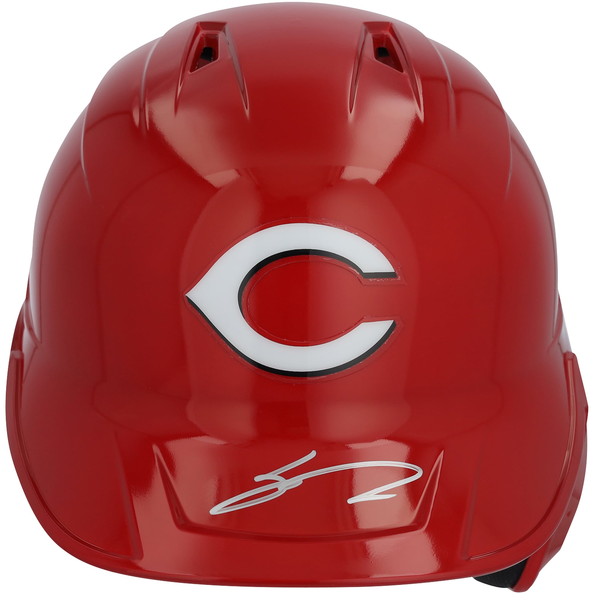 Casque de frappeur réplique Rawlings Mach Pro autographié par Sal Stewart des Reds de Cincinnati
