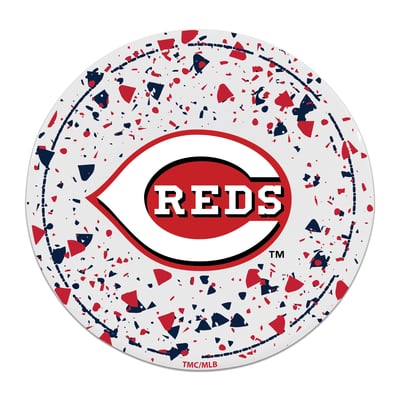 Cincinnati Reds The Memory Company Circle Ceramic Coaster Set