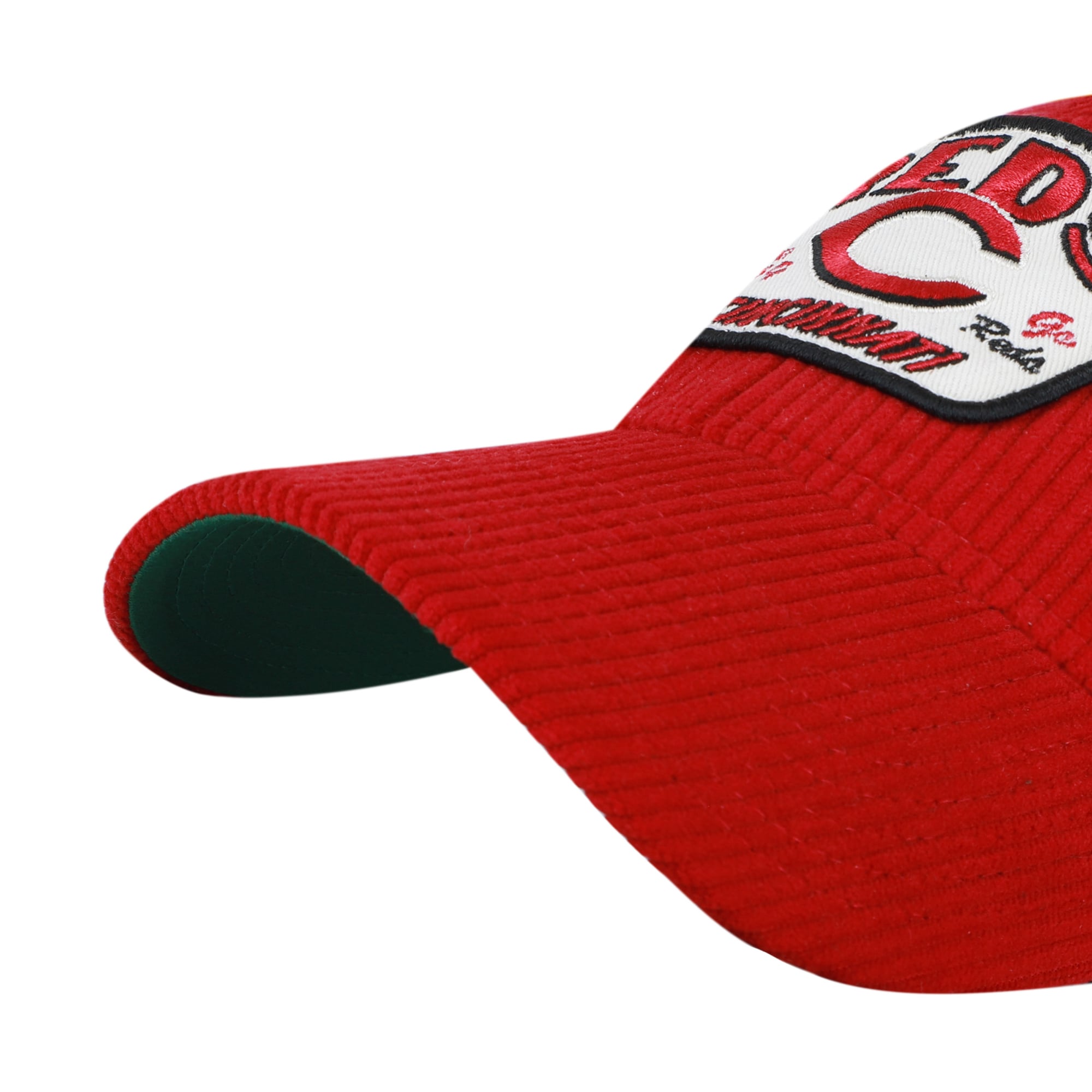 Casquette unisexe ajustable '47 Red Cincinnati Reds Accordia en velours côtelé MVP
