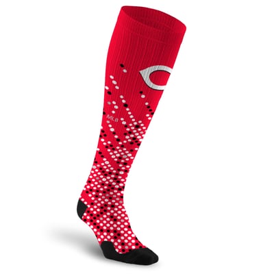 Cincinnati Reds PRO Compression Unisex  Scoreboard Over-the-Calf Compression Socks