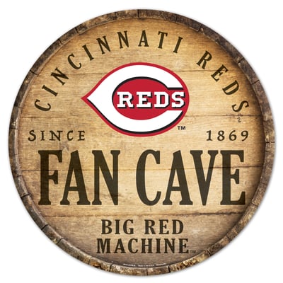 Cincinnati Reds WinCraft 14'' Circular Wood Sign