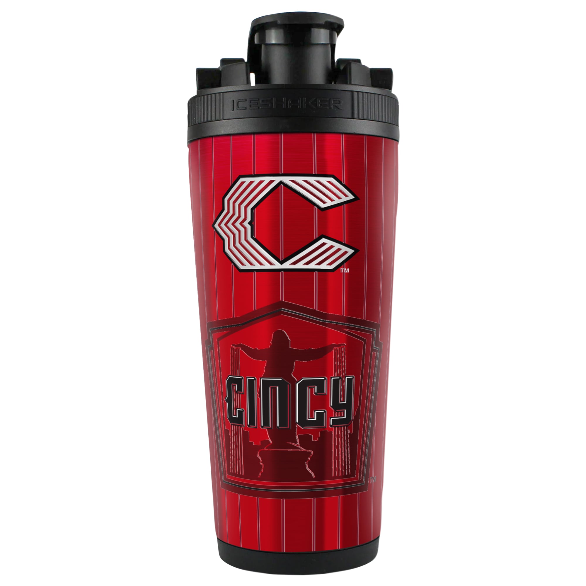 WinCraft Cincinnati Reds 2026 City Connect 26oz. 4D Ice Shaker Bottle