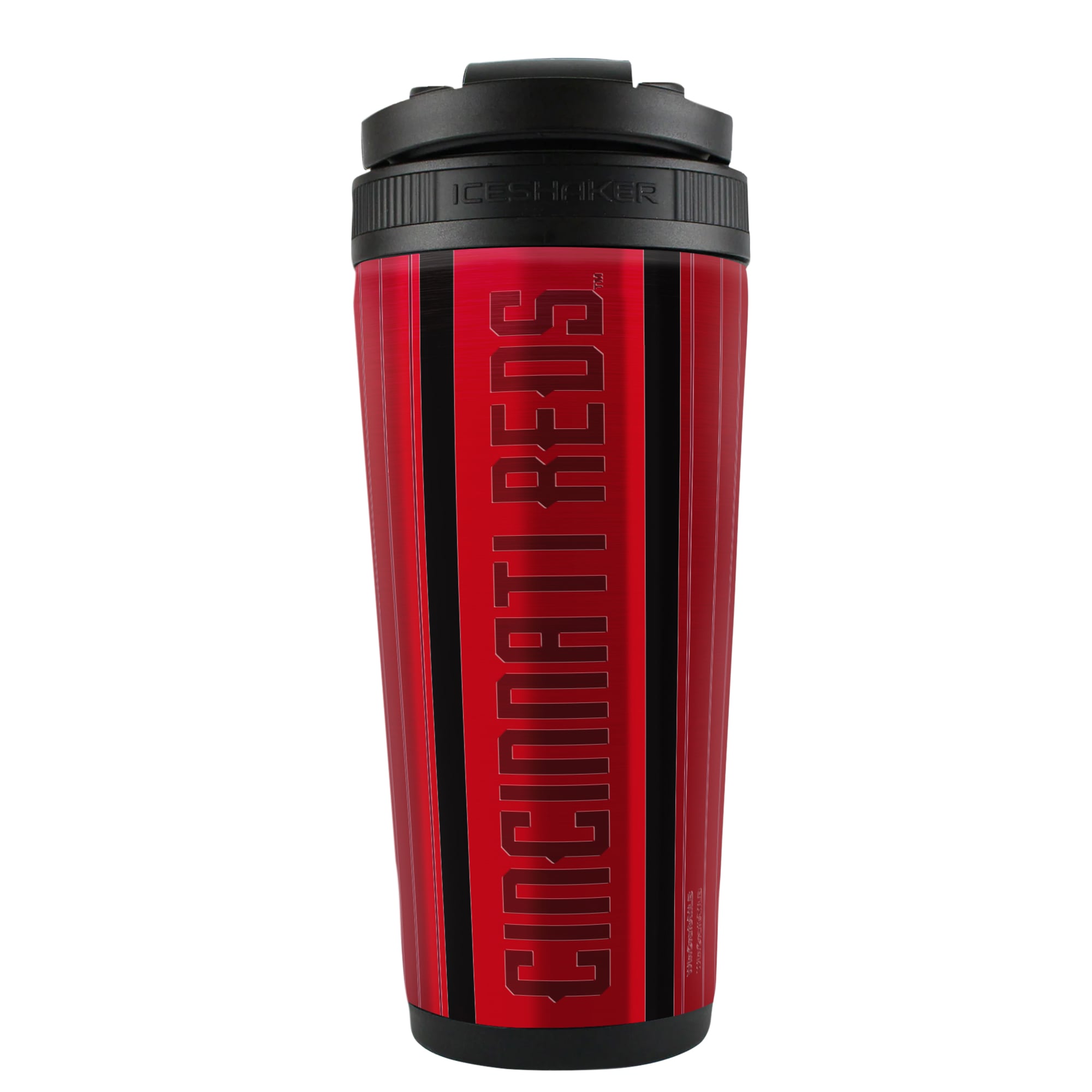 WinCraft  Cincinnati Reds 2026 City Connect 26oz. 4D Ice Shaker Bottle