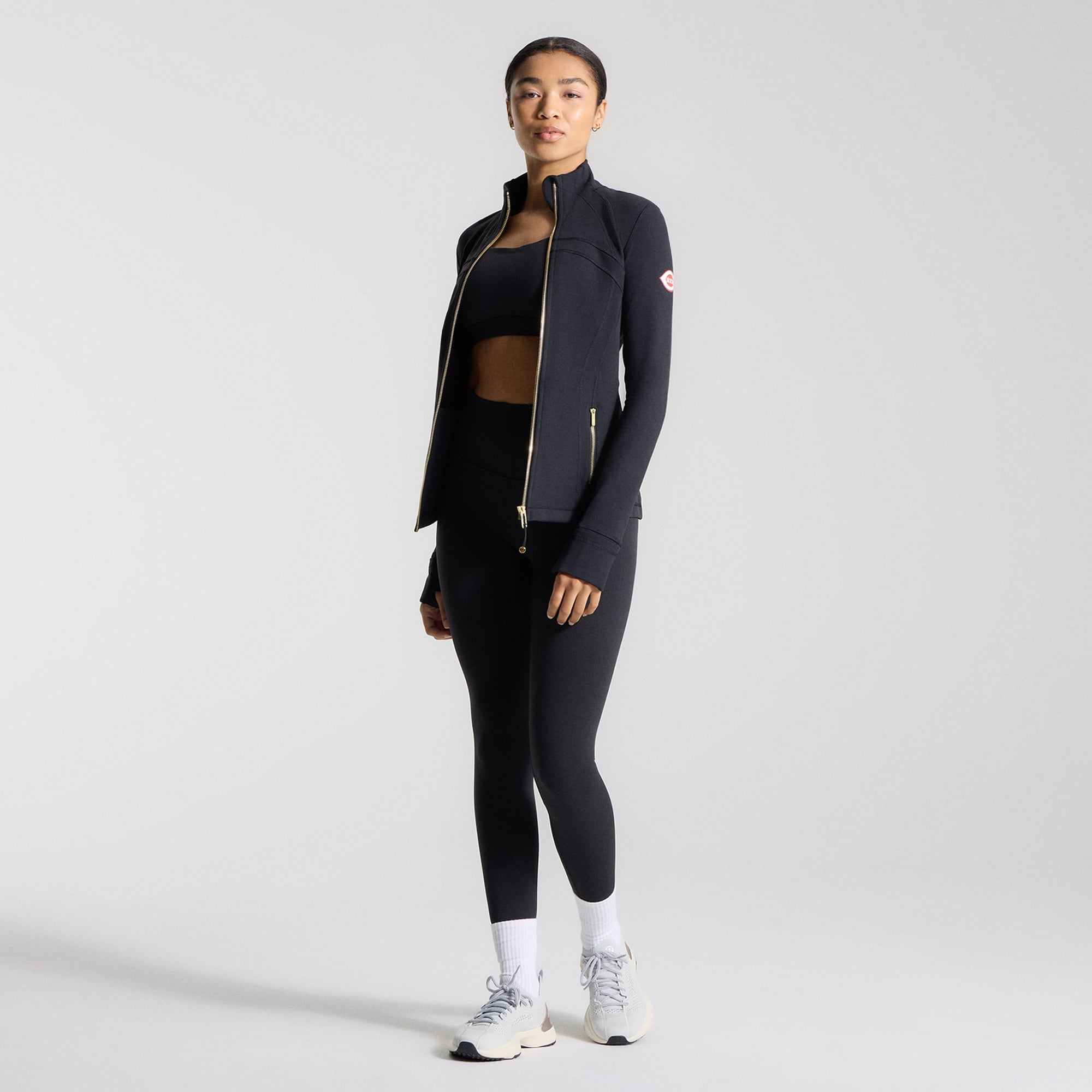 Veste Define noire Cincinnati Reds pour femmes de lululemon *Luon™