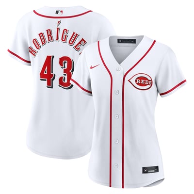 Héctor Rodríguez Cincinnati Reds Nike Women's Home Replica Jersey - White