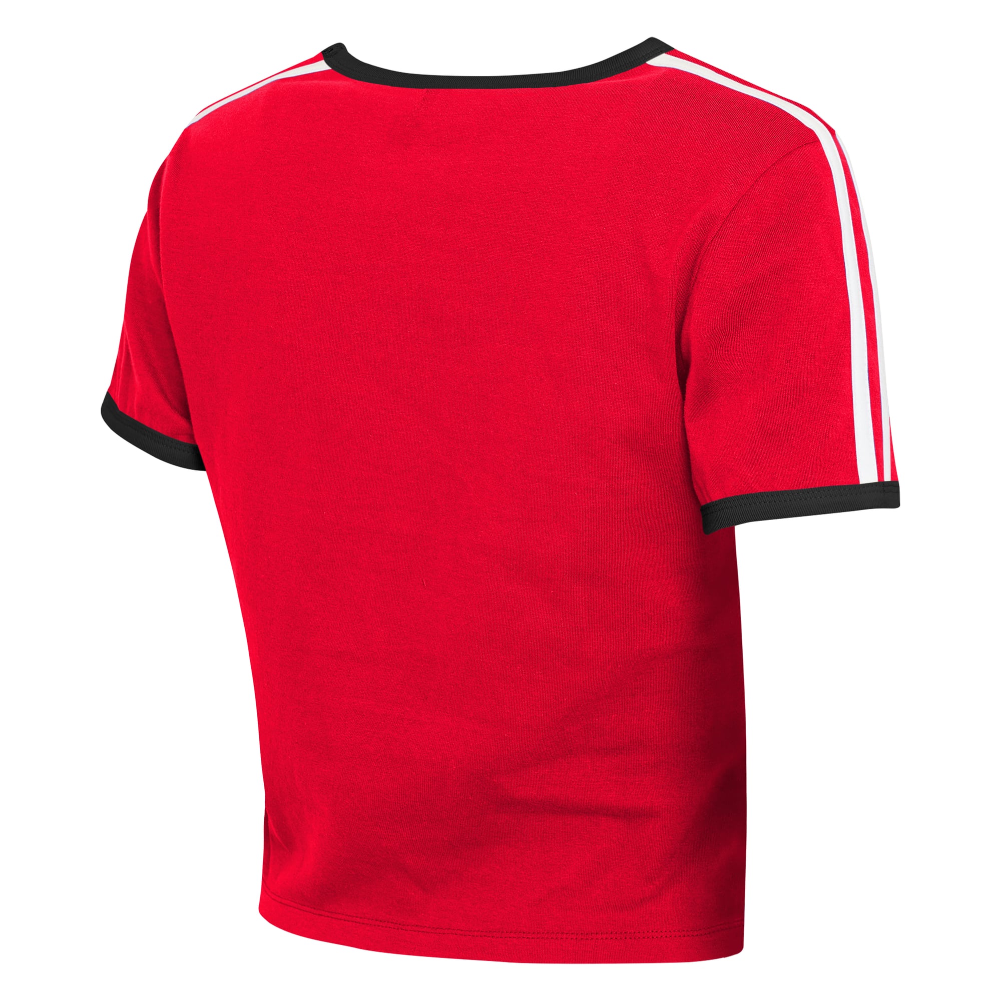 T-shirt court rétro rouge Cincinnati Reds pour femme, par Erin Andrews
