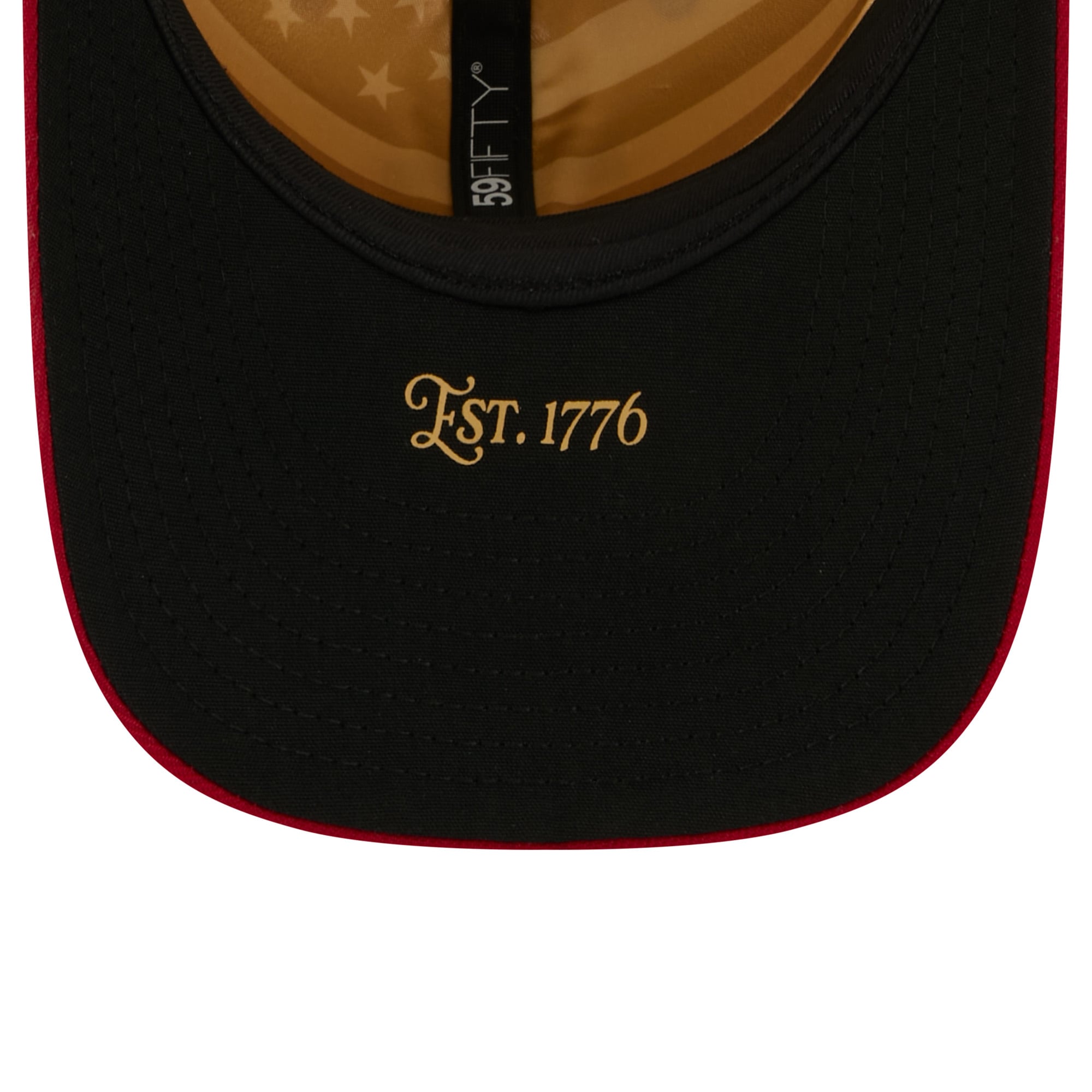 Casquette ajustable New Era crème/rouge Cincinnati Reds USA 250 9FORTY M-Crown pour jeunes