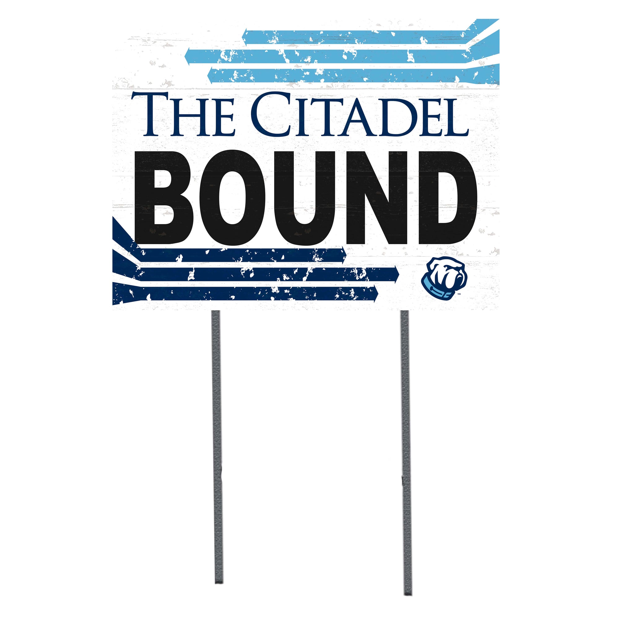 Citadel Sign Citadel Bulldogs 18'' x 24'' Bound Yard Sign