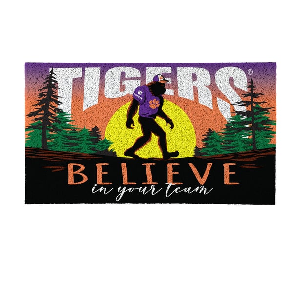 Clemson Car Sticker FANMATS Clemson University Tigers Mascot Rug - 3x4 ...