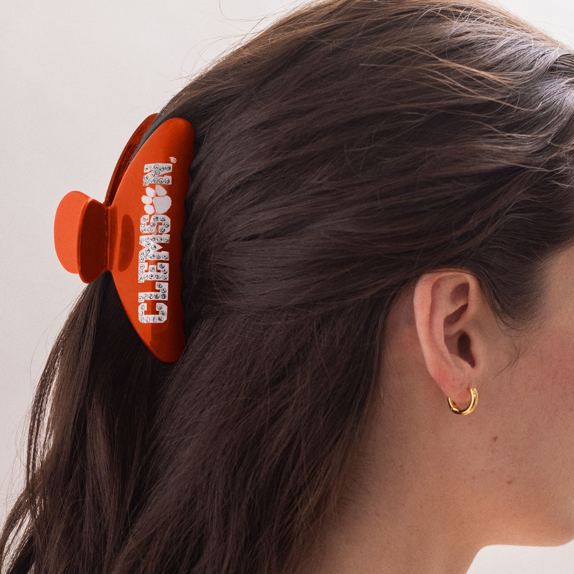 BaubleBar Clemson Tigers Hair Clip