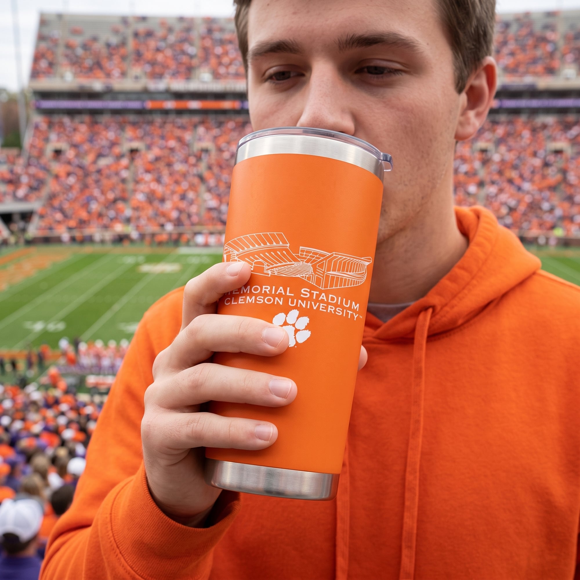 Clemson Tigers 22oz. Stadium Tumbler