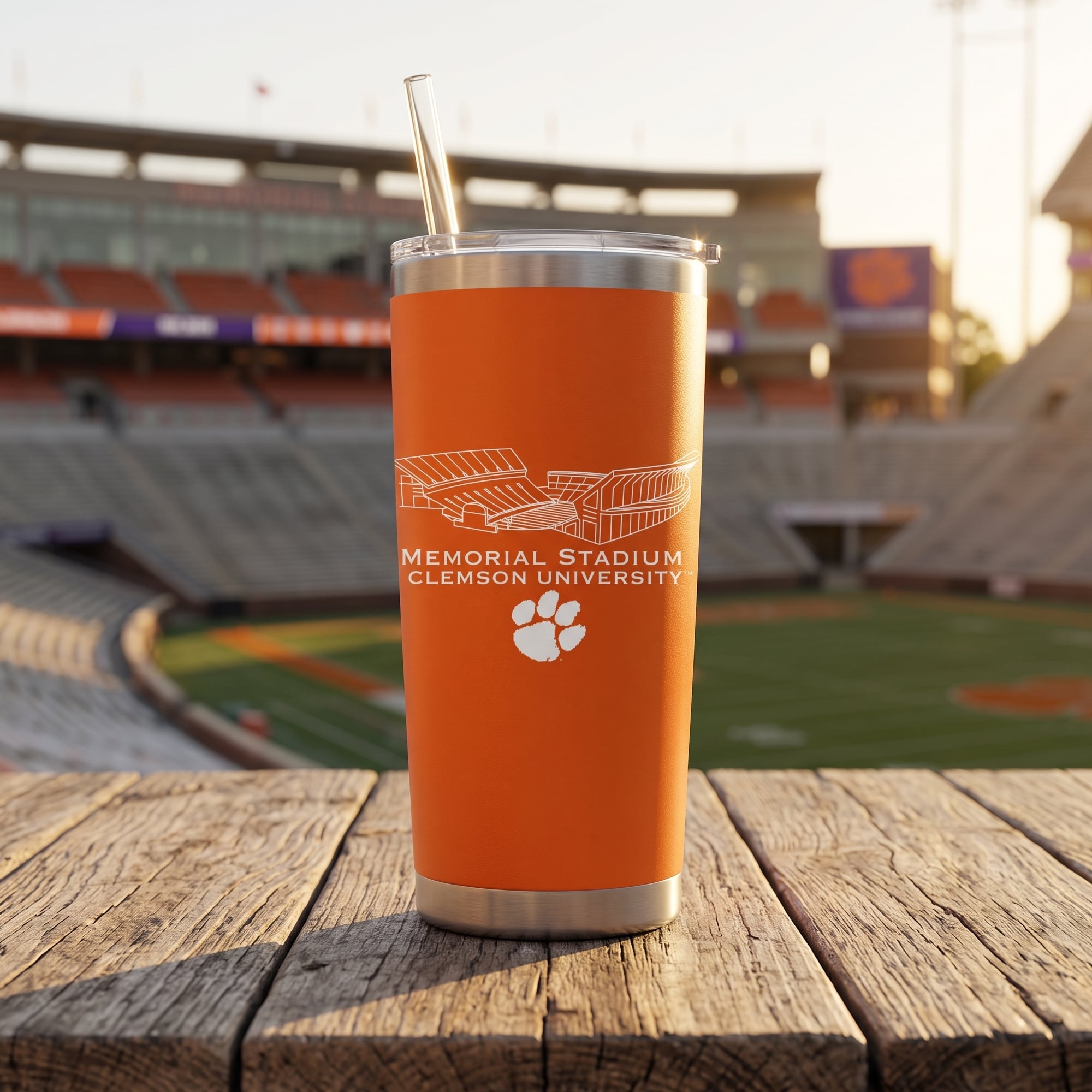 Clemson Tigers 22oz. Stadium Tumbler