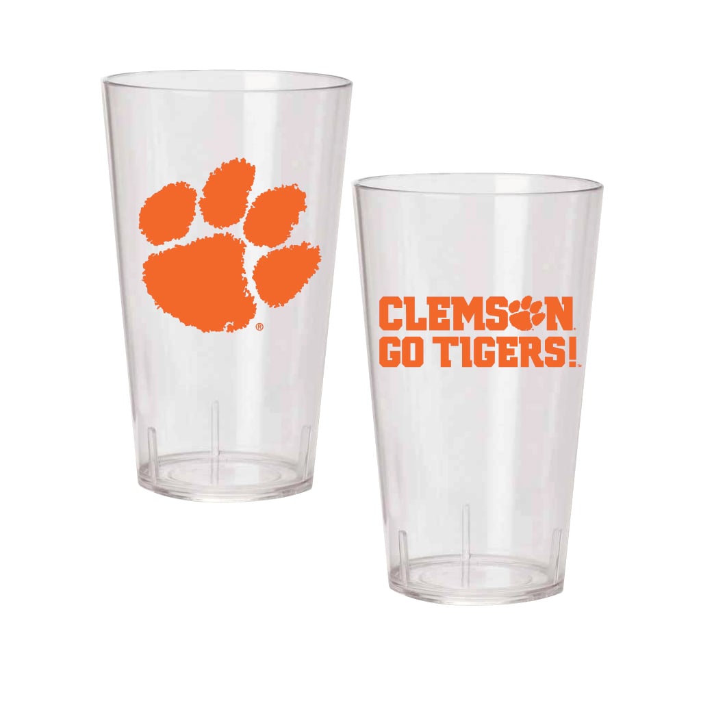 Ensemble de deux gobelets isothermes Clemson Tigers de 710 ml (24 oz) en Tritan