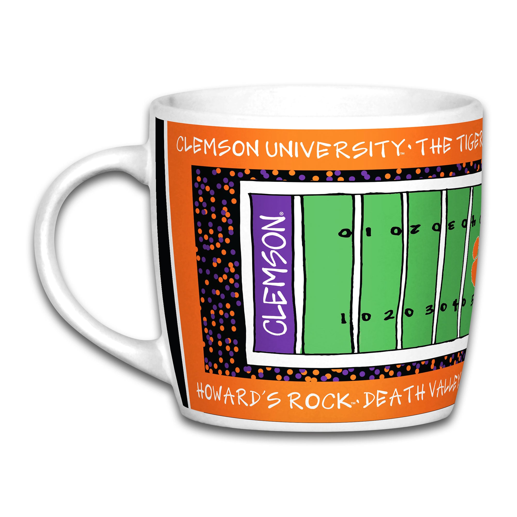Mug de stade Clemson Tigers de 887 ml (30 oz).