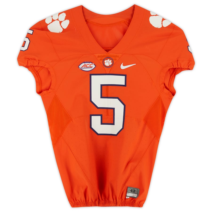 Miami Dolphins Orange Football Jersey Blank Name Plate - 18" X 3.5" - Team Issued Style
