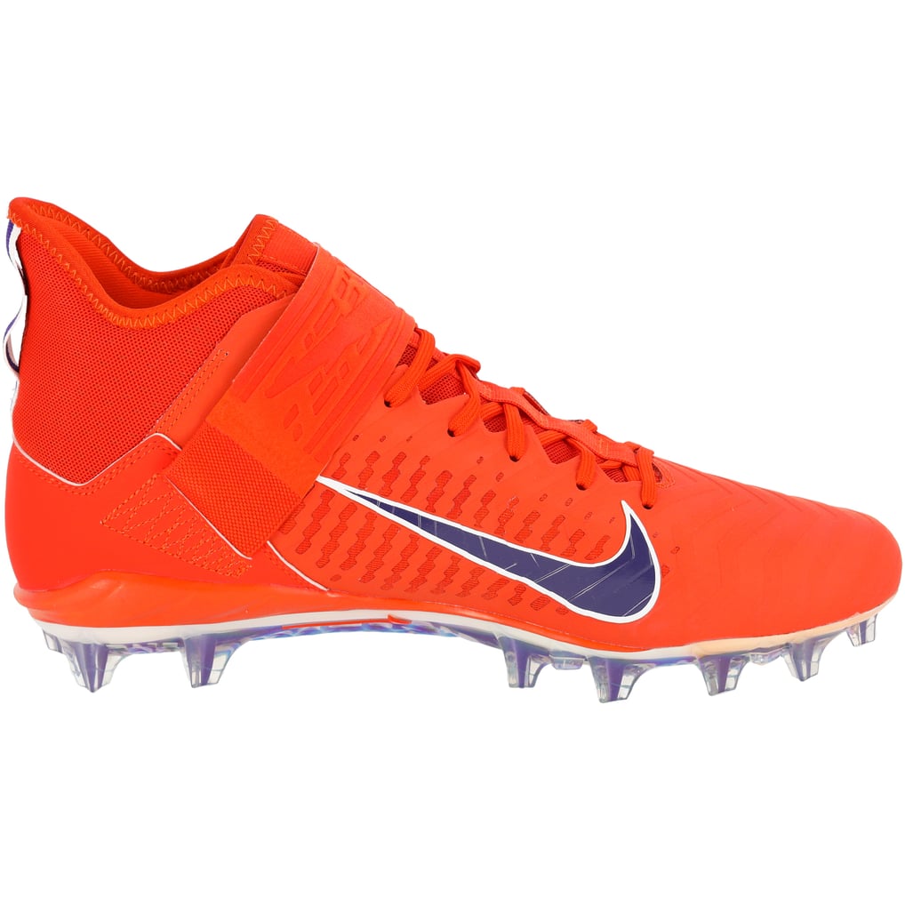 Clemson Tigers Team-Issued Orange Alpha Menace Cleats from  display picture 1