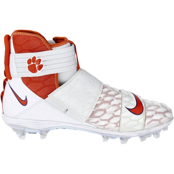 Clemson Tigers Team-Issued White and Orange Savage 2 Nike  display picture 1