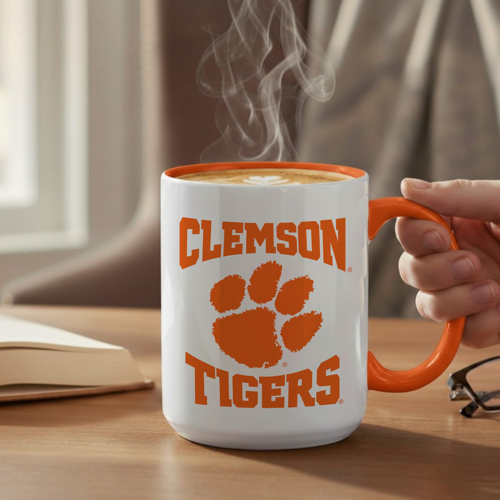 Clemson Tigers Two-Piece 15oz. Combo Mug Set
