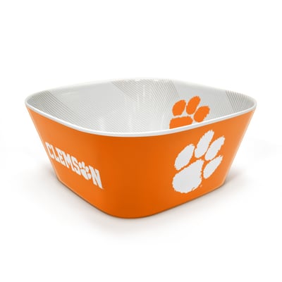 Clemson Tigers Fanpoint Large Party Bowl